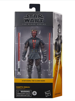 Колекційна екшн-фігурка Star Wars Black Series Darth Maul (The Clone Wars) &mdash; Дарт Мол Зоряні Війни 15 см
