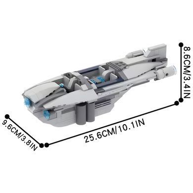 Конструктор Корусант воздушное такси Звёздные войны constructor Coruscant air taxi Station starwars MOC2126