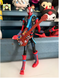 Колекційна фігурка Spider-Punk / Спайдер-Панк &ndash; Marvel Legends Across the Spider-Verse, екшн-фігура з гітарою та змінними аксесуарами, 18 см / Spider-Man Punk Action Figure