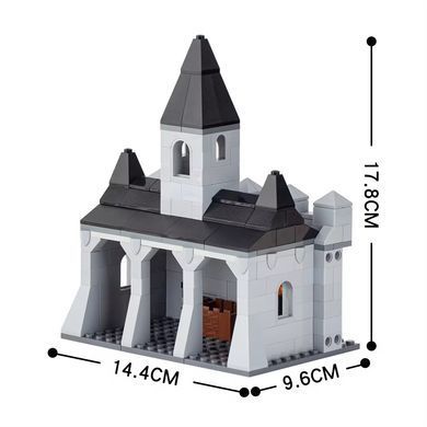 Конструктор Конюшня серия Средневековье constructor stable medieval MOC5001-B