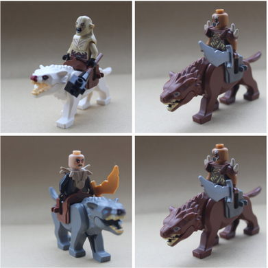Фігурка Варг Білий вовк Володар перснів figures Warg White Wolf The Lord of the Rings MG1037