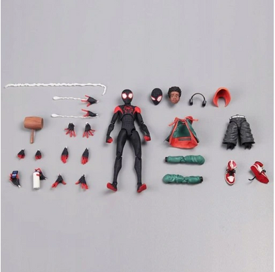 Колекційна фігурка Майлз Моралес Людина-Павук з аксесуарами Spider-Man Miles Morales Marvel