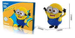 Конструктор 3D из миниблоков Боб Миньон (Minion Bob), 2579 деталей