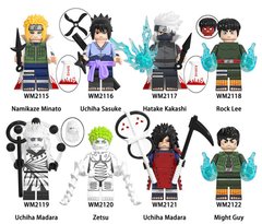 Набор фигурок человечков Наруто Акацуки 8шт figures sets Naruto Akatsuki 8pcs WM6109