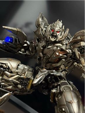 Фигурка Transformers Megatron 22 см Diecast Metal из "Места падших"/ Коллекционная модель от YOLOPARK Мегатрон Работы Трансформеры Revenge of the Fallen