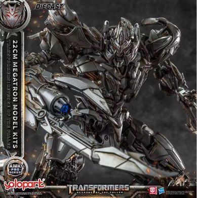 Фигурка Transformers Megatron 22 см Diecast Metal из "Места падших"/ Коллекционная модель от YOLOPARK Мегатрон Работы Трансформеры Revenge of the Fallen