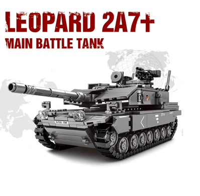 Конструктор танк Leopard 2A7 898 деталей