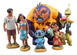 Набір фігурок Lilo & Stitch &ndash; 6 героїв мультфільму Дісней (Ліло, Стіч, Нані, Джамба та інші)