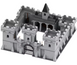 Конструктор кутова стіна серія Середньовіччя constructor corner of city wall medieval MOC5001-H