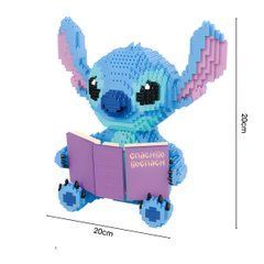 Конструктор 3D из миниблоков Стіч з мультфільму Ліло і Стіч, lilo and stitch Disney