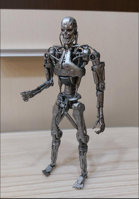 Фигурка коллекционная Терминатор T800 Эндоскелет (terminator endoskeleton), 18 см
