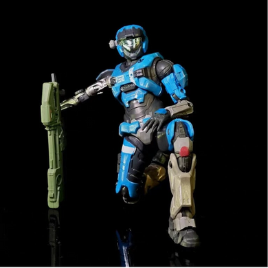 Коллекционная фигурка Kat-B320 Halo Reach The Spartan 18 см &ndash; подвижная экшн-фигурка Кэт Хало Спартанец Noble Team с аксессуарами и оружием