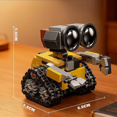 Конструктор робот WALL-E мини фигурка из блоков 3D &ndash; игрушка Валли Disney Pixar, Robot Wall-E Toy Figure, мини конструктор робот для детей