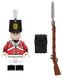 Набор фигурок человечков Британские Стрелки с пушкой 4шт figures sets British Fusilier 4pcs MJQ81027