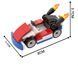 Конструктор Марио Карт (красный ) Братья Марио constructor Mario Kart (red) Super Mario Bros MOC1218