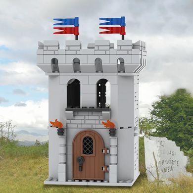Конструктор Сторожова вежа серія Середньовіччя constructor sentry tower military medieval MOC5019