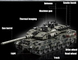 Конструктор "Бронированый Танк Леопард" Большая Сборная Модель "Leopard 2A7", 1009 деталей