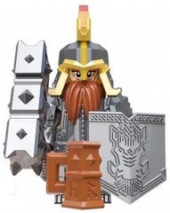 Фігурка Гнома воїна Dwarf warrior Володар Перснів Lord of the Rings XP302
