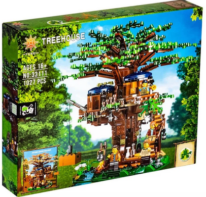 Конструктор Домик на дереве 1027 деталей &ndash; большой игровой набор Tree House