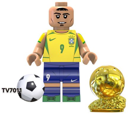 Фигурка Роналду Луис Назариу ди Лима Звезды футбола figures Ronaldo Luís Nazário de Lima Football stars TV7011