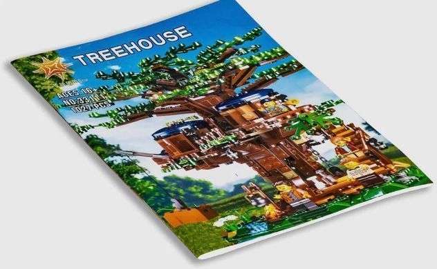 Конструктор Домик на дереве 1027 деталей &ndash; большой игровой набор Tree House