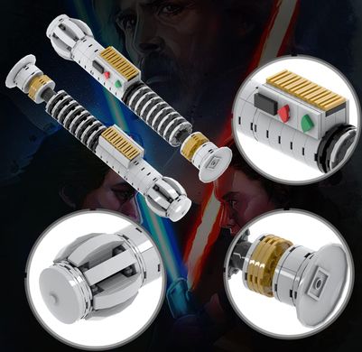 Конструктор Cветовой меч Люка Скайуокера Модель оружия figures Luke Skywalker's Lightsaber Star Wars MOC2047