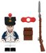 Набор фигурок человечков  Французский стрелок с пушкой 4шт figures sets French Fusilier 4pcs MJQ81030