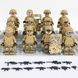 Набор фигурок человечков военные 12 шт "Штурмовой отряд" figures sets special forces 12pcs M8019