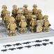 Набор фигурок человечков военные 12 шт "Штурмовой отряд" figures sets special forces 12pcs M8019