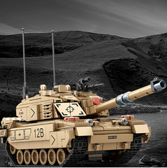 Конструктор Танка Challenger II (684 детали) &mdash; Военная Сборная Модель на Гусеницах