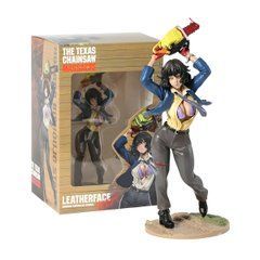 Колекційна фігурка Leatherface Horror Bishoujo 20 см &ndash; статуетка Шкіряне Обличчя Anime Girl Ver. (Texas Chainsaw Massacre)