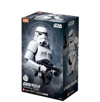 Фигурка BLOKEES Stormtrooper / Штурмовик Star Wars &ndash; коллекционная модель с аксессуарами и сменными руками, 14 см