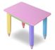Детский столик "Карандашики" 60*40 с пеналом (цвет столешницы - розовый)
