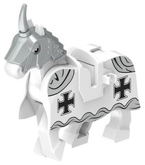 Фігурка Тевтонський кінь для лицаря figures Teutonic Knight Charger XH1738