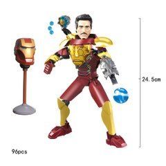 Конструктор супергерои трансформер Железный человек - Тони Старк, Iron Man Tony Stark, 96 деталей