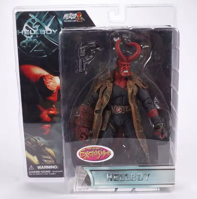 Экшн фигурка Хеллбой Hellboy с рогами 18 см