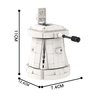 Конструктор Оборона турелей Хота Башта Зоряні війни figures Hoth Turret Defense Tower Star Wars MOC2072
