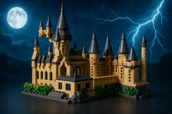 Конструктор Замок Хогвартс 1071 деталь &mdash; Harry Potter Magic Castle