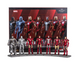 Набор фигурок Iron Man Hall of Armor ZD Toys  (7 шт) &mdash; Железный Человек Марвел Мстители action figure collectible