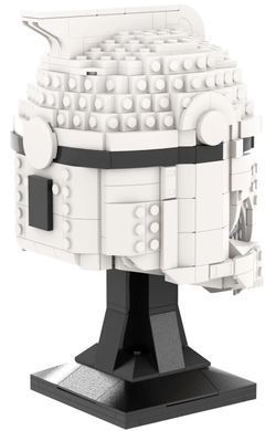 Конструктор Шлем солдата-клона фазы 1 Модель оружия figures Clone helmet Star Wars MOC2086