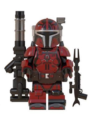 Фигурка Тяжелая пехота Мандалорец Звёздные войны figures Heavy Infantry The Mandalorian Star Wars WM998