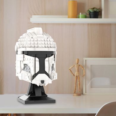 Конструктор Шлем солдата-клона фазы 1 Модель оружия figures Clone helmet Star Wars MOC2086