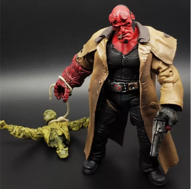 Екшн фігурка Хеллбой Hellboy та Іван Труп, 18 см