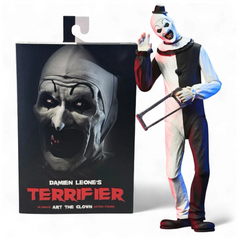 Коллекционная фигурка Art the Clown Terrifier Ultimate Art the Clown 18 см &ndash; экшн-фигурка Ужасный Клоун Арт с аксессуарами