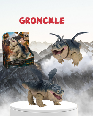 Игровой набор "Как приучить дракона" (How to Train Your Dragon) &ndash; Дракон Громел (Gronckle) / Фигурка DreamWorks Dragons с подвижной головой и крыльями, 4+
