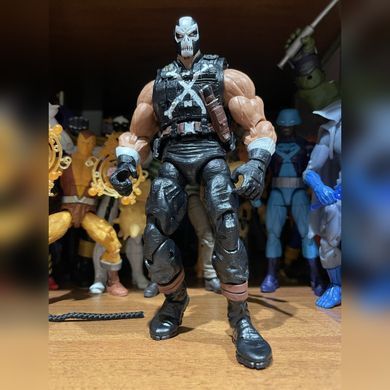 Колекційна екшн-фігурка Кроссбоунс з важким кулеметом &mdash; Action Figure Crossbones Marvel Legends