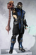 Колекційна фігурка Sub-Zero Mortal Kombat 17 см &mdash; Саб-Зіро Мортал Комбат рухлива action figure з ефектами льоду та аксесуарами MK collectible figure