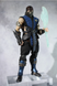 Колекційна фігурка Sub-Zero Mortal Kombat 17 см &mdash; Саб-Зіро Мортал Комбат рухлива action figure з ефектами льоду та аксесуарами MK collectible figure