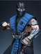 Колекційна фігурка Sub-Zero Mortal Kombat 17 см &mdash; Саб-Зіро Мортал Комбат рухлива action figure з ефектами льоду та аксесуарами MK collectible figure