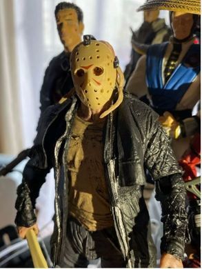 Фигурка коллекционная Джейсон Вурхиз Friday the 13th (Пятница 13-е) с аксессуарами, 18 см